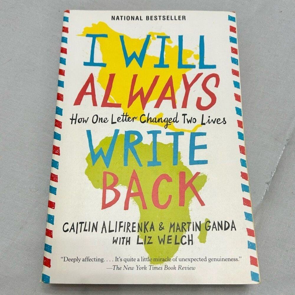 2/$15! I Will Always Write Back Softcover Penpal Young Preteen Book Ages 12-14